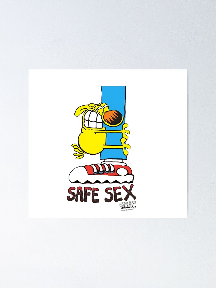 "Safe Sex" Poster by MikePeters Redbubble