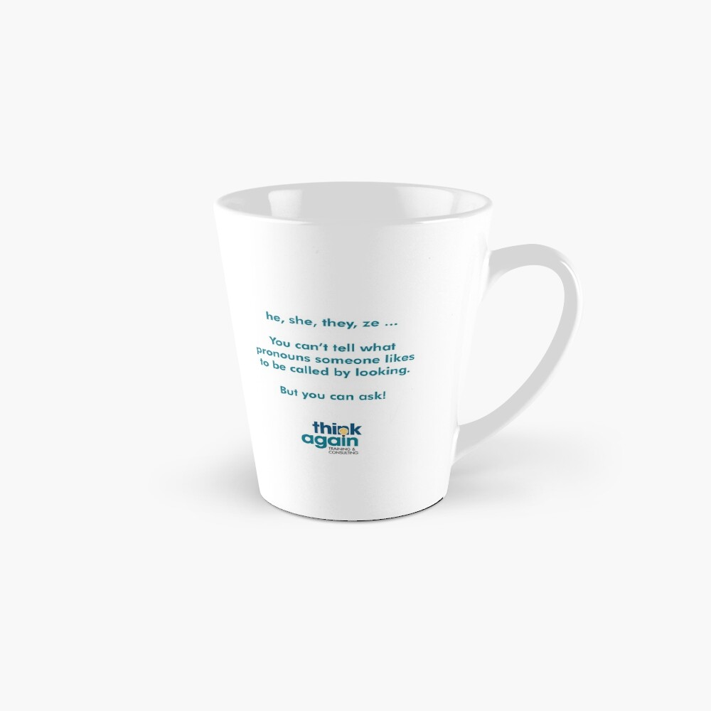 Item preview, Tall Mug designed and sold by ThinkAgainTC.