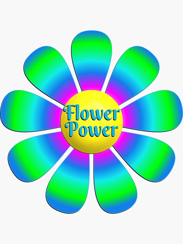 Big Water Bottle - Flower Power Big Water Bottle - Flower Power