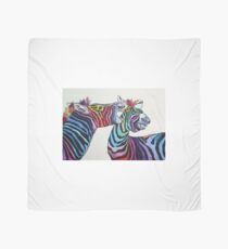 Funny zebras Scarf