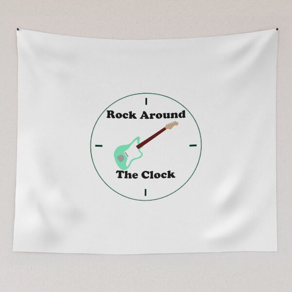 Item preview, Rock Around The Clock Jazz Offset Electric Guitar designed and sold by SPMusic.