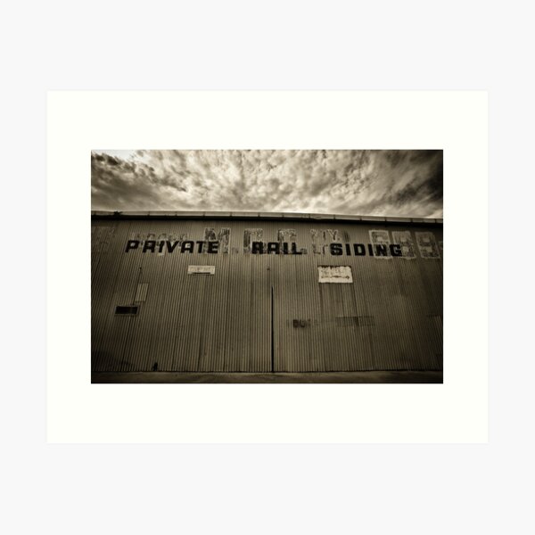 Item preview, Private Rail Siding designed and sold by Paul Louis Villani.