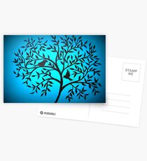 Glowing Tree Postcards