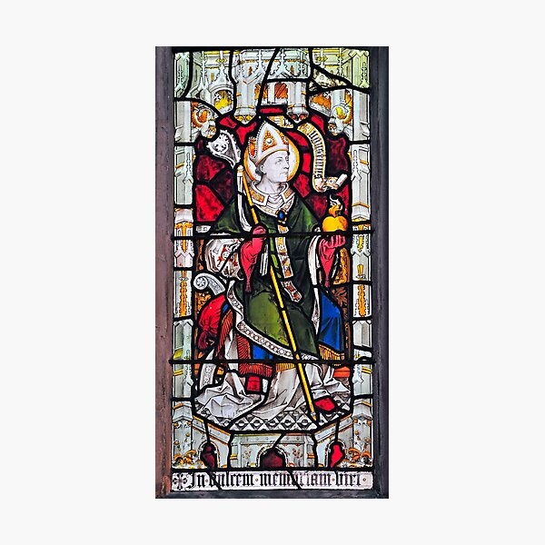 Saints Stained Glass Window 0004 Photographic Print