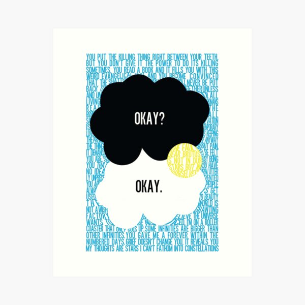 Item preview, The Fault in Our Stars Typography designed and sold by saycheese14.