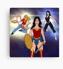 Wonder Family Canvas Print