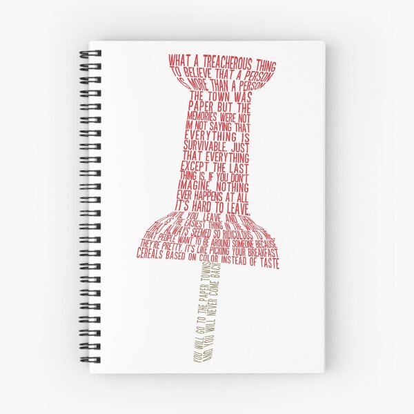 Item preview, Paper Towns Typography - SFW designed and sold by saycheese14.