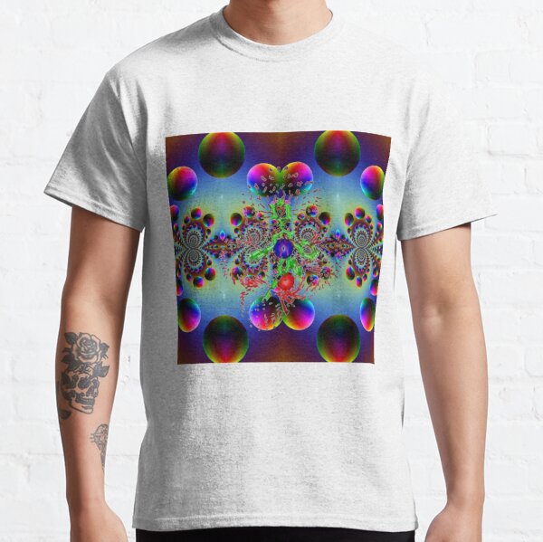 #Psychedelic #Art #PsychedelicArt #PsychedelicColors Classic T-Shirt