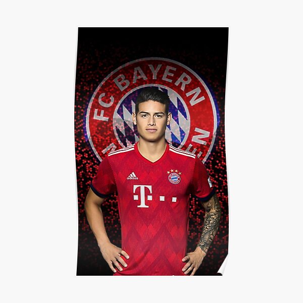 James Rodriguez Posters | Redbubble