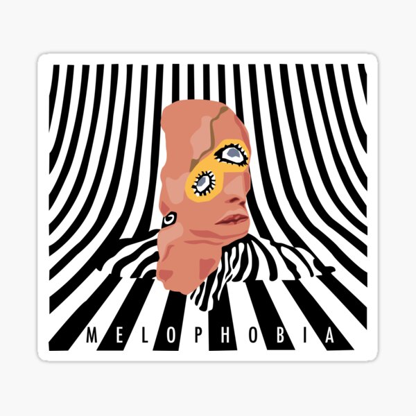 melophobia - cage the elephant Sticker