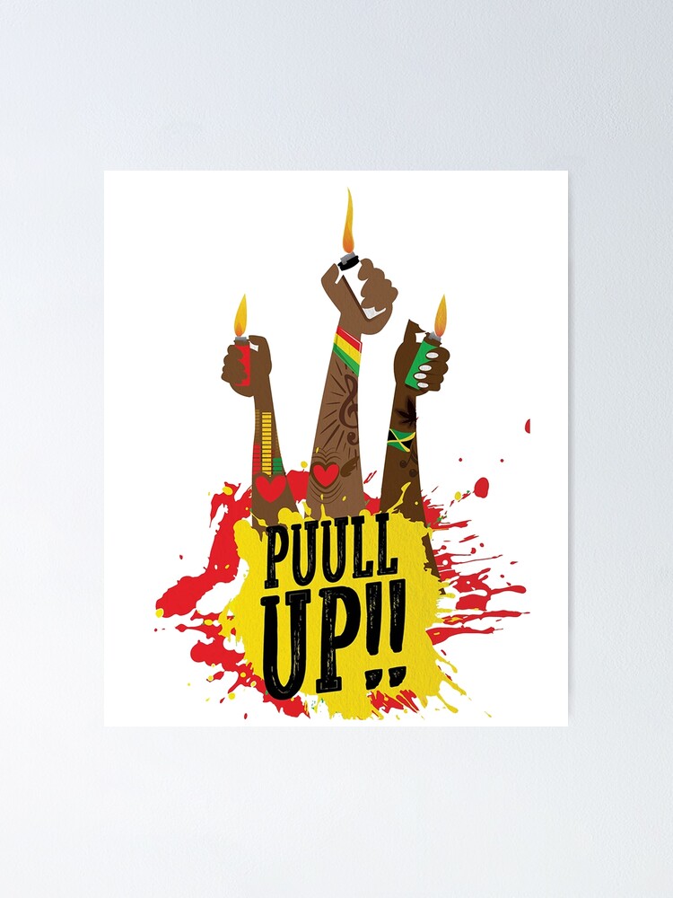"Bob Marley Pull Up Reggae" Poster by OussHRM Redbubble