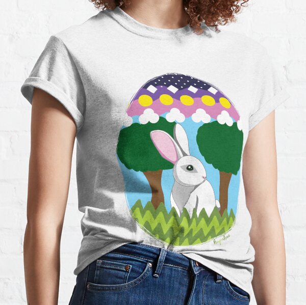 Easter Bunny in Egg Classic T-Shirt