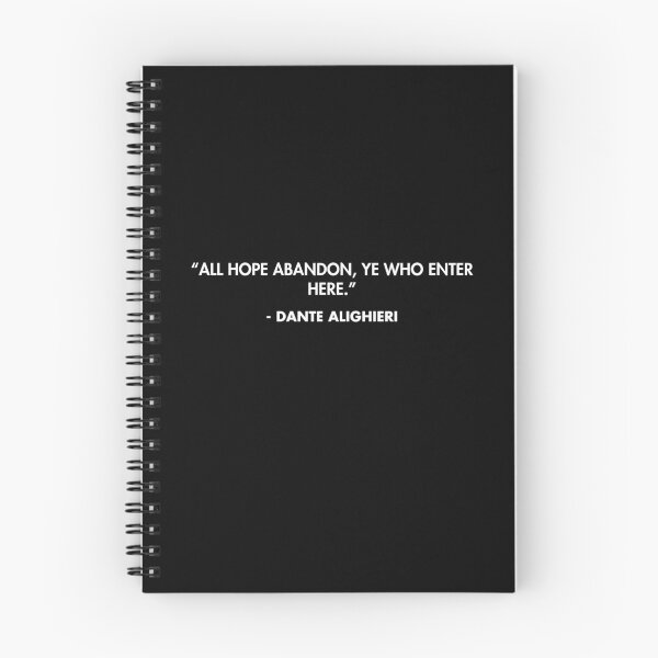 Item preview, “All hope abandon, ye who enter here.” - Dante Alighieri designed and sold by AlanPun.
