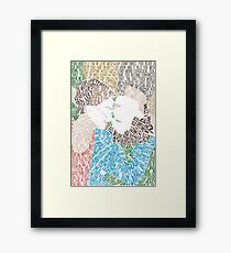 The Fault in Our Stars Movie Poster Typography Framed Print