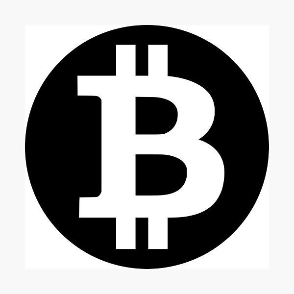 Bitcoin Fotodruck