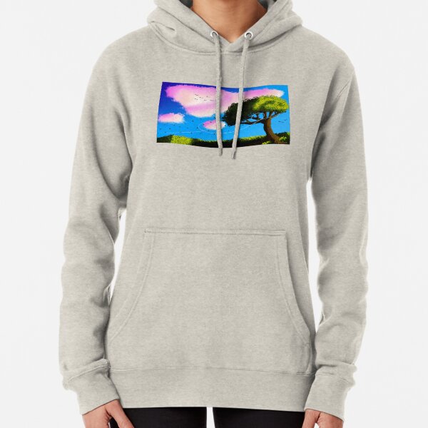 Sunset Tree Pullover Hoodie