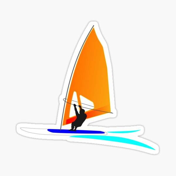 Windsurfer Sticker
