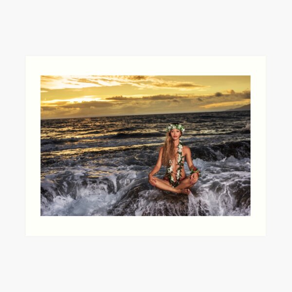 Spirit of Aloha - Stillness (Kanaloa) Art Print