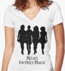 The Craft Women's Fitted V-Neck T-Shirt