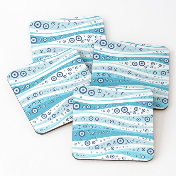 Item preview, Nazar - Turkish Eye Wave Ornament #1 designed and sold by Nartissima.