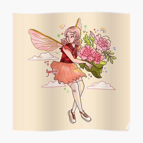 Shy Anime Girl Posters Redbubble - spring fairy roblox