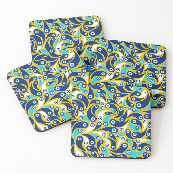 Item preview, Nazar Amulet Paisley pattern #1 designed and sold by Nartissima.