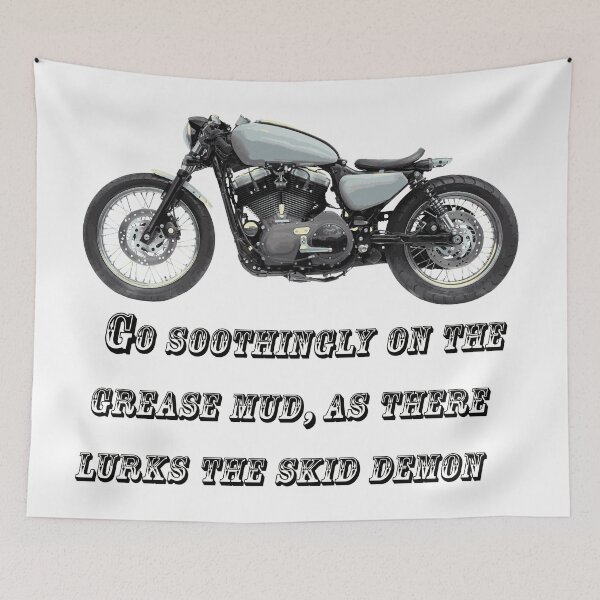 Item preview, There Lurks The Skid Demon designed and sold by MotoringZen.