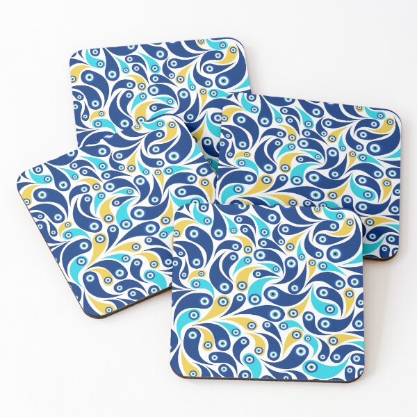 Item preview, Nazar Amulet Paisley pattern #4 designed and sold by Nartissima.