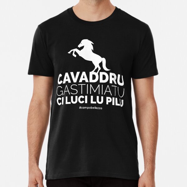 Cavaddru Gastimiatu - Bianco Premium T-Shirt