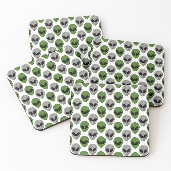 Item preview, Alien Face Polka Dot Pattern designed and sold by MarkUK97.