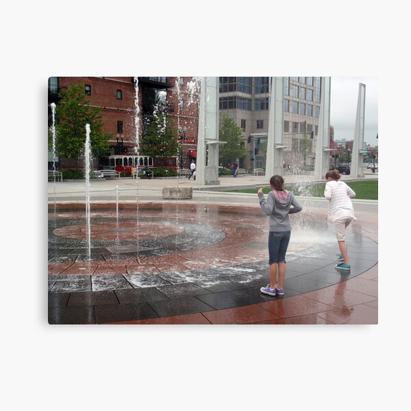 Ring a ding splash Metal Print
