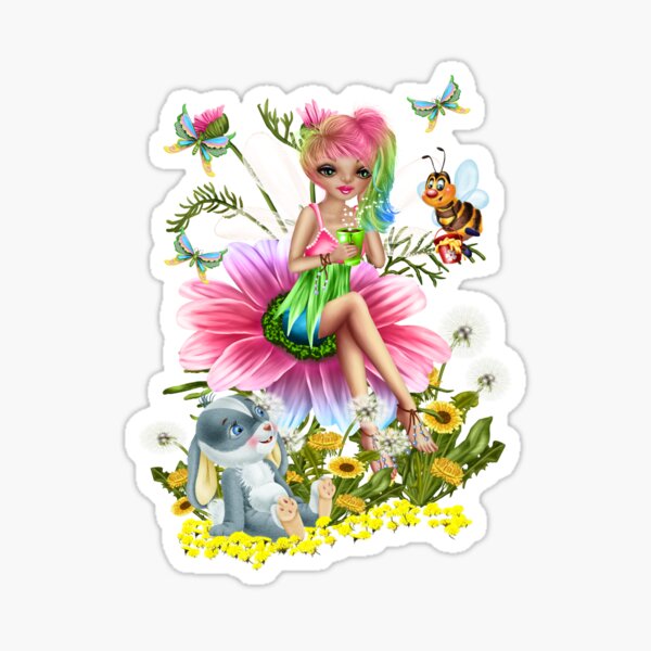 Item preview, Fairy Tea Time With Friends designed and sold by LoneAngel.