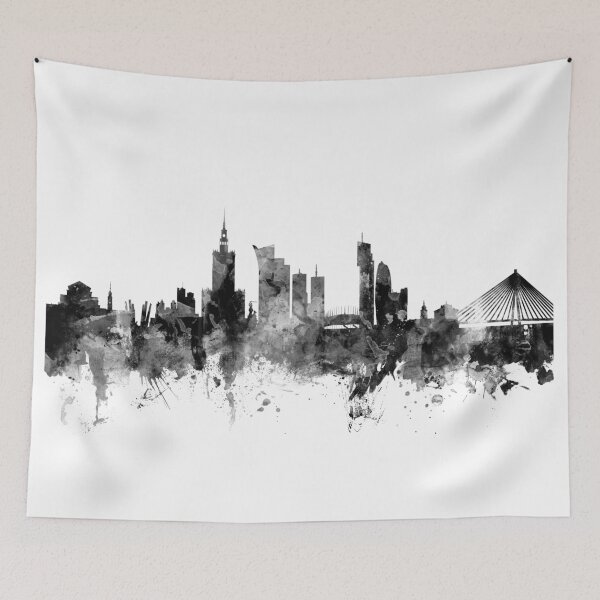 Item preview, Warsaw Poland Skyline designed and sold by ArtPrints.
