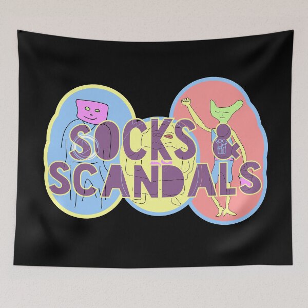 Item preview, The Rabarbers freaks and geeks wear socks and scandals designed and sold by Rabarbers.