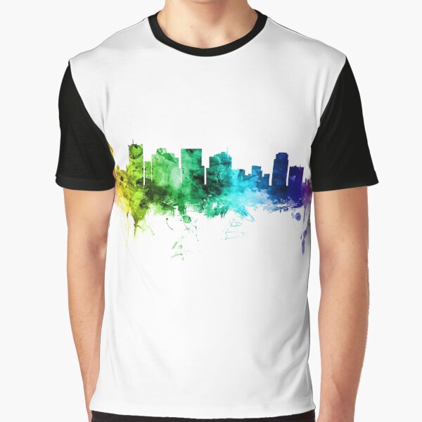 Aperçu de l'œuvre Phoenix Arizona Skyline créée et vendue par ArtPrints.