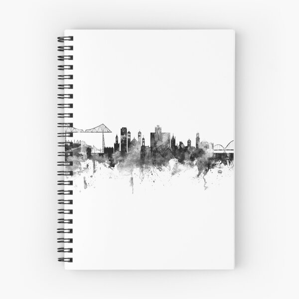 Item preview, Middlesbrough England Skyline designed and sold by ArtPrints.