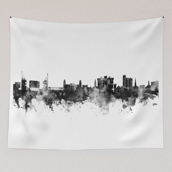 Artikelvorschau, Fayetteville Arkansas Skyline entworfen und verkauft von ArtPrints.