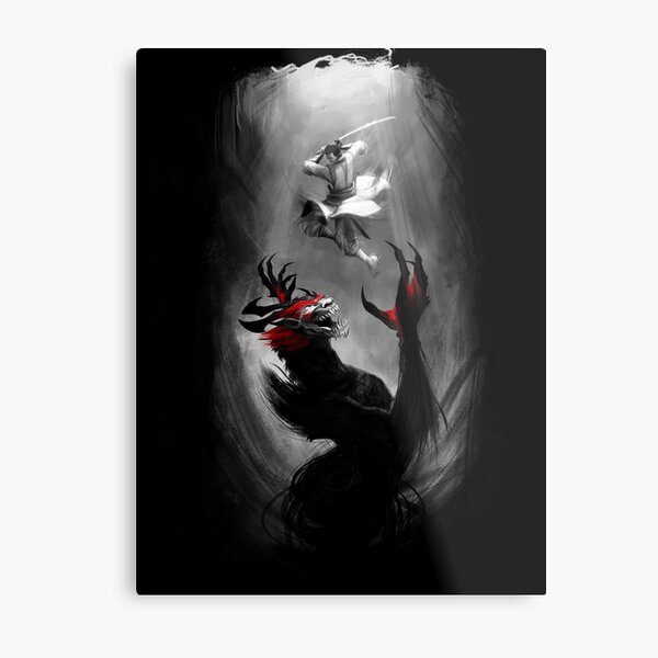 Samurai Jack Showdown Metal Print
