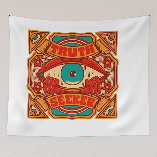 Item preview, Psychedelic Truth Seeker - Eye of Providence designed by Joe Tamponi designed and sold by Joe Tamponi.