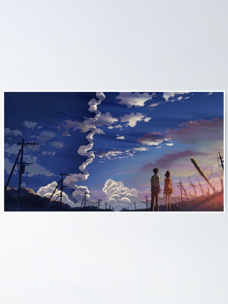5 Centimeters Per Second Poster By Azuraranger Redbubble