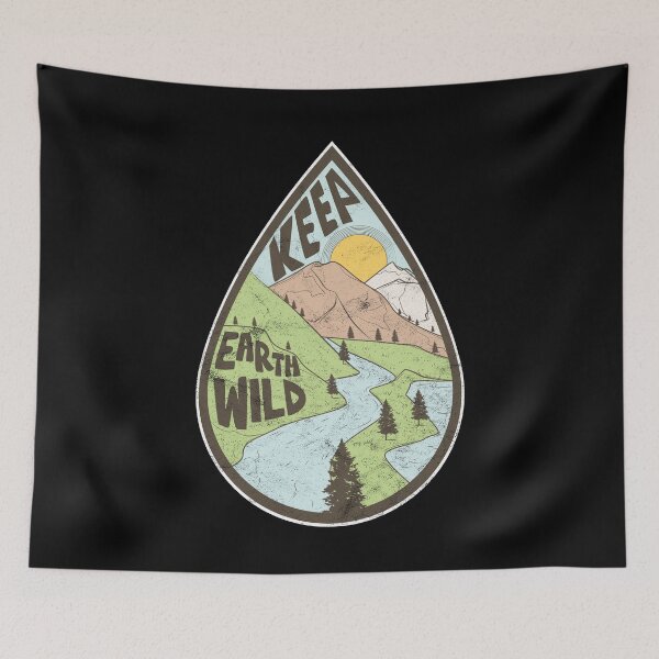 Item preview, Keep Earth Wild Save The Earth Tshirt designed and sold by alexngn.