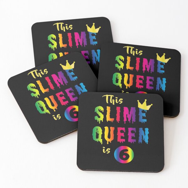 Item preview, Kopie von THIS SLIME QUEEN IS 6 Years Old Shirt For 6th Birthday Gift designed and sold by theshirtinator.
