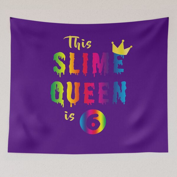 Item preview, Kopie von THIS SLIME QUEEN IS 6 Years Old Shirt For 6th Birthday Gift designed and sold by theshirtinator.