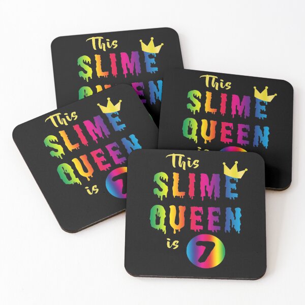 Item preview, THIS SLIME QUEEN IS 7 Years Old Shirt For 7th Birthday Gift designed and sold by theshirtinator.