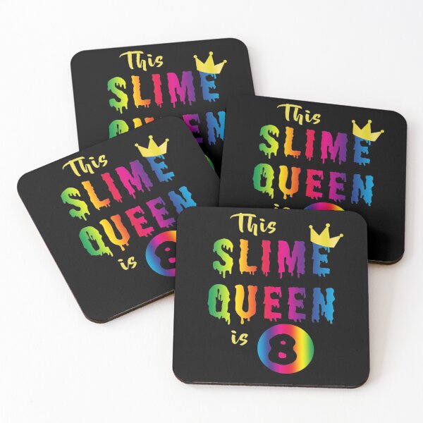 Item preview, THIS SLIME QUEEN IS 8 Years Old Shirt For 8th Birthday Gift designed and sold by theshirtinator.