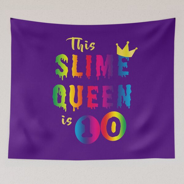Item preview, THIS SLIME QUEEN IS 10 Years Old Shirt For 10th Birthday Gift designed and sold by theshirtinator.