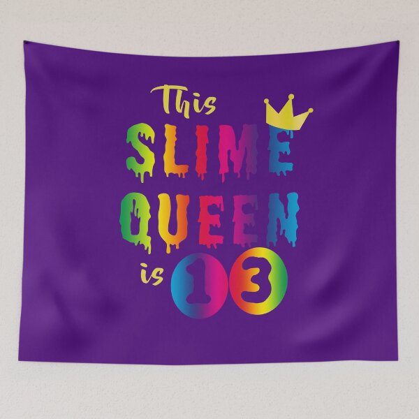 Item preview, THIS SLIME QUEEN IS 13 Years Old Shirt For 13th Birthday Gift designed and sold by theshirtinator.