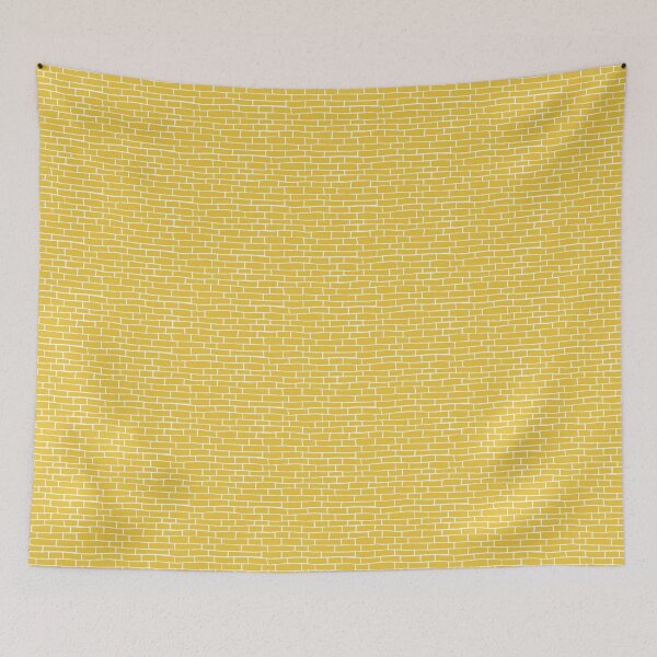 Item preview, Brick Road - Yellow and white designed and sold by crumpsticks.