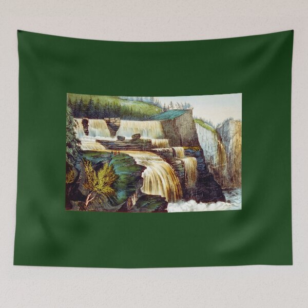 Item preview, Trenton Falls, New York - 1856 designed and sold by CrankyOldDude.