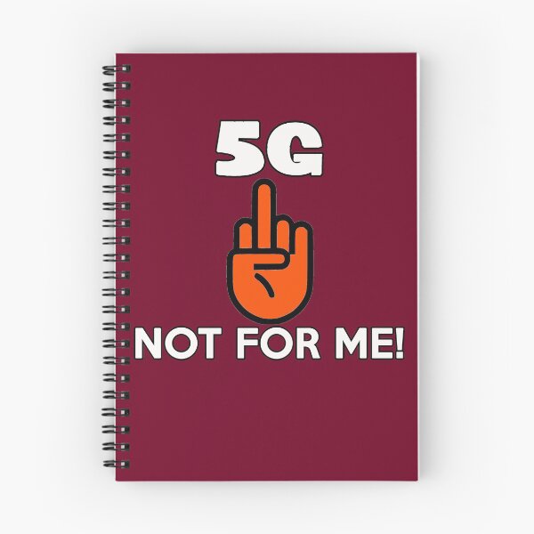 Item preview, SAY NO TO 5G T-SHIRTS! 5G NOT FOR ME! T-SHIRT designed and sold by BrandNewTeez.